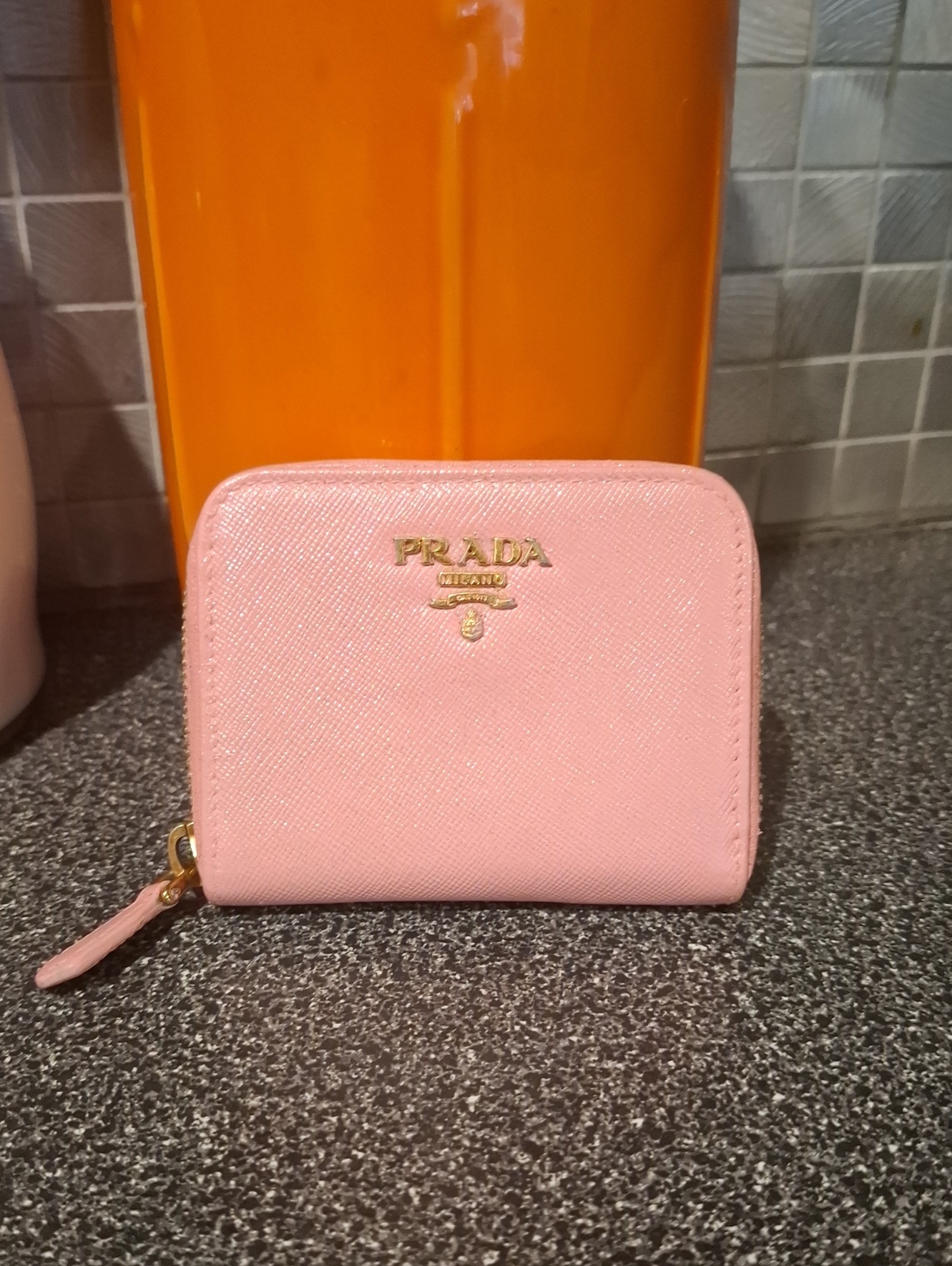 Prada Saffiano Leather Card Holder
